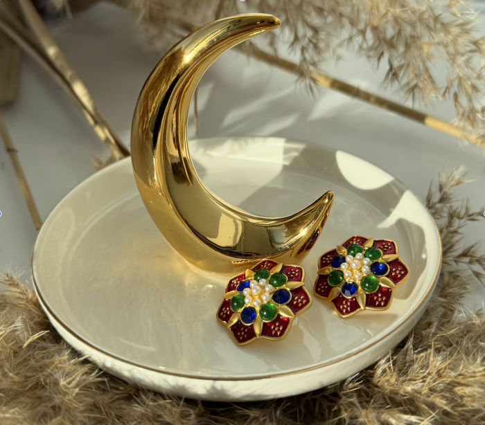 Сережки Tierra Luna “Vintage Garden Bloom”
