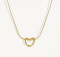 Намисто Tierra Luna "Gold Empty Heart"