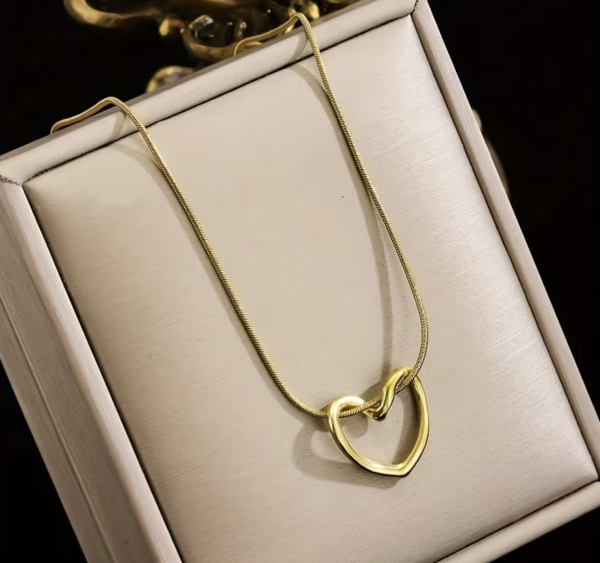 Намисто Tierra Luna "Gold Empty Heart"