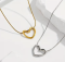 Намисто Tierra Luna "Gold Empty Heart"