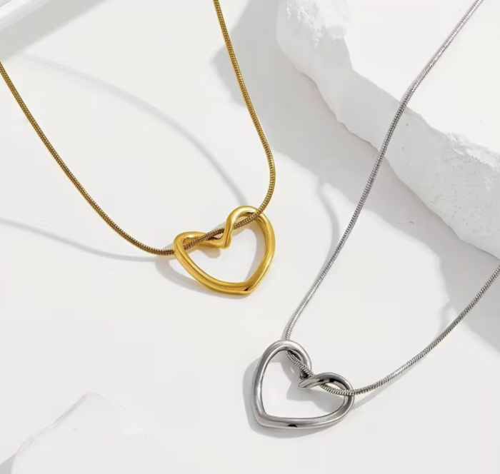 Намисто Tierra Luna "Gold Empty Heart"