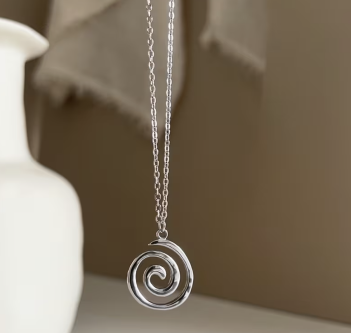 Намисто Tierra Luna "Thin Silver Spiral"