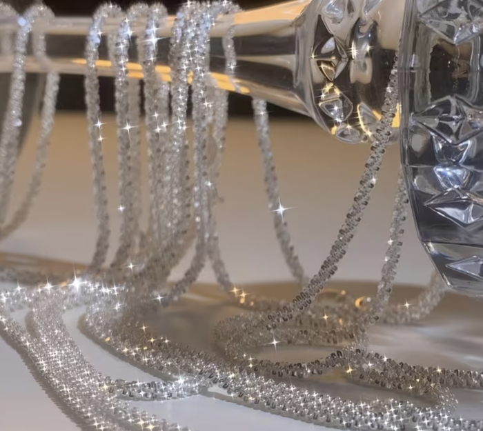 Намисто Tierra Luna "Silver Silk Shine"
