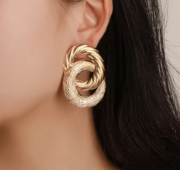 Сережки Tierra Luna "Golden Trace"