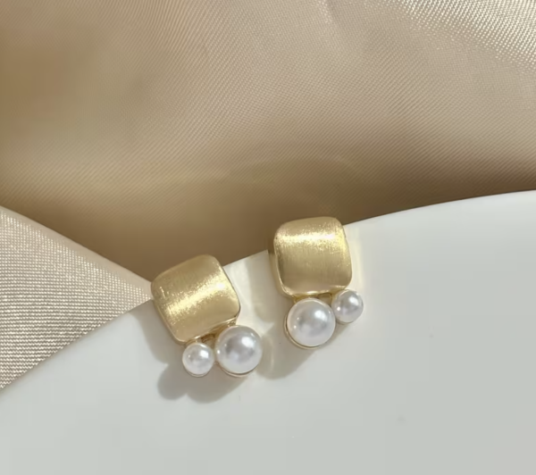 Сережки Tierra Luna “Gold Romantic Pearl”