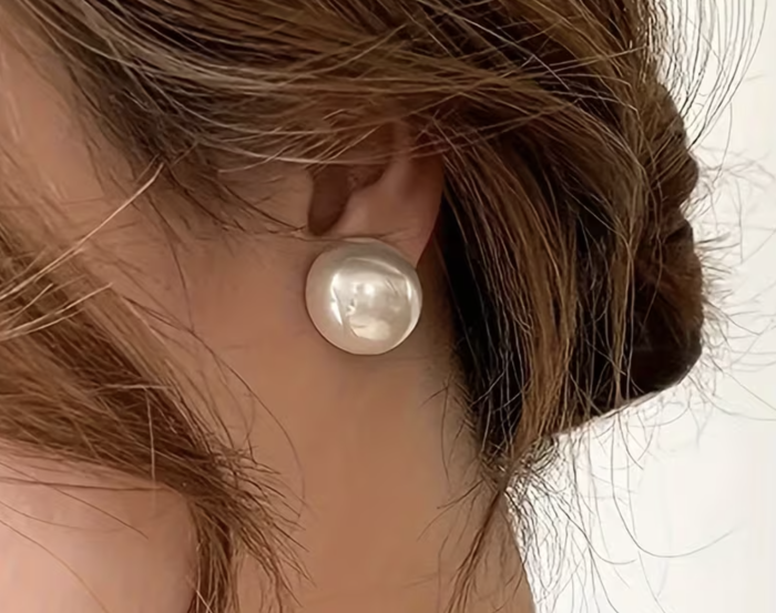 Сережки Tierra Luna “Round Pearl”