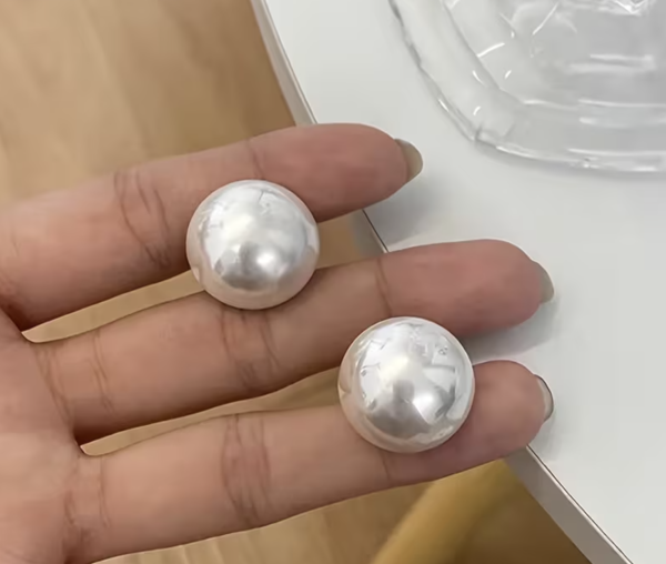 Сережки Tierra Luna “Round Pearl”