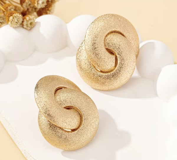 Сережки Tierra Luna “Baroque Gold Knot”