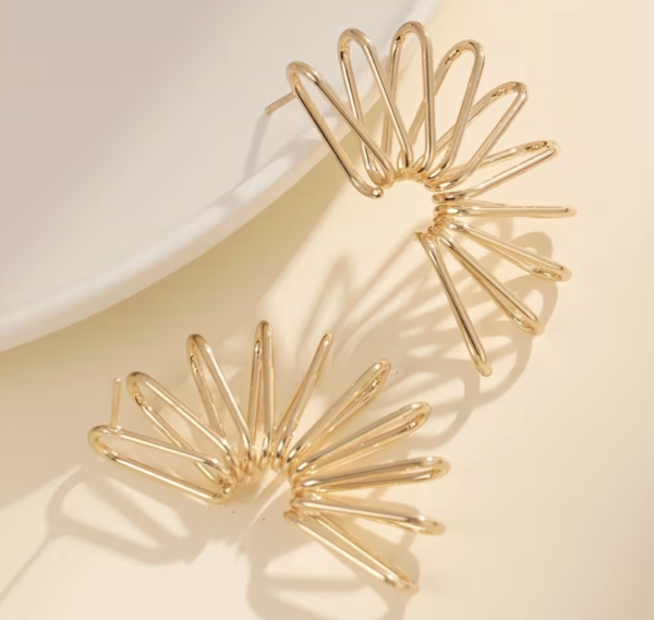 Сережки Tierra Luna “Spiral Wire Hoop”